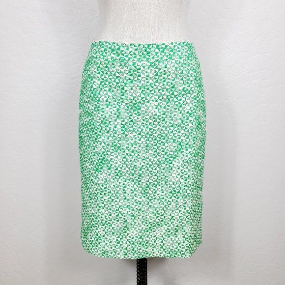 J. Crew Dresses & Skirts - J. Crew Woven Cotton Lined No 2 Pencil Skirt